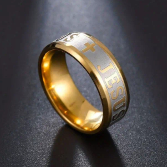 New Unisex Stainless Steel Ring - Picture 4 of 8